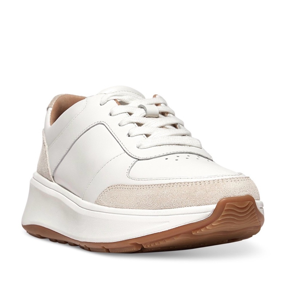 Women's F-Mode Lace Up Low Top Platform Sneakers